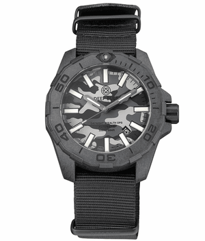 Daynight Stealth Ops 44mm Black Camo / Tritium Tubes Black Camo Dial