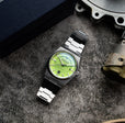 Lydden Hill Green / Stainless Steel | Green Dial