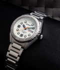 Tri-Hawk Tritium White with Luminous Glow White Dial