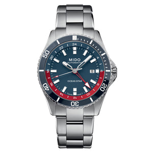 Ocean Star GMT Silver-tone | Blue Dial