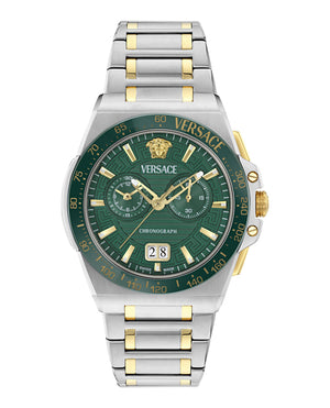 Greca Reaction Two Tone Green Dial