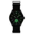 Airmaster Sector Meca-Quartz Black & Grey / Nylon | Black Dial