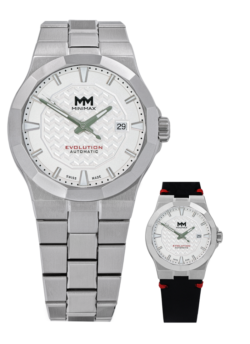 Evolution White Dial