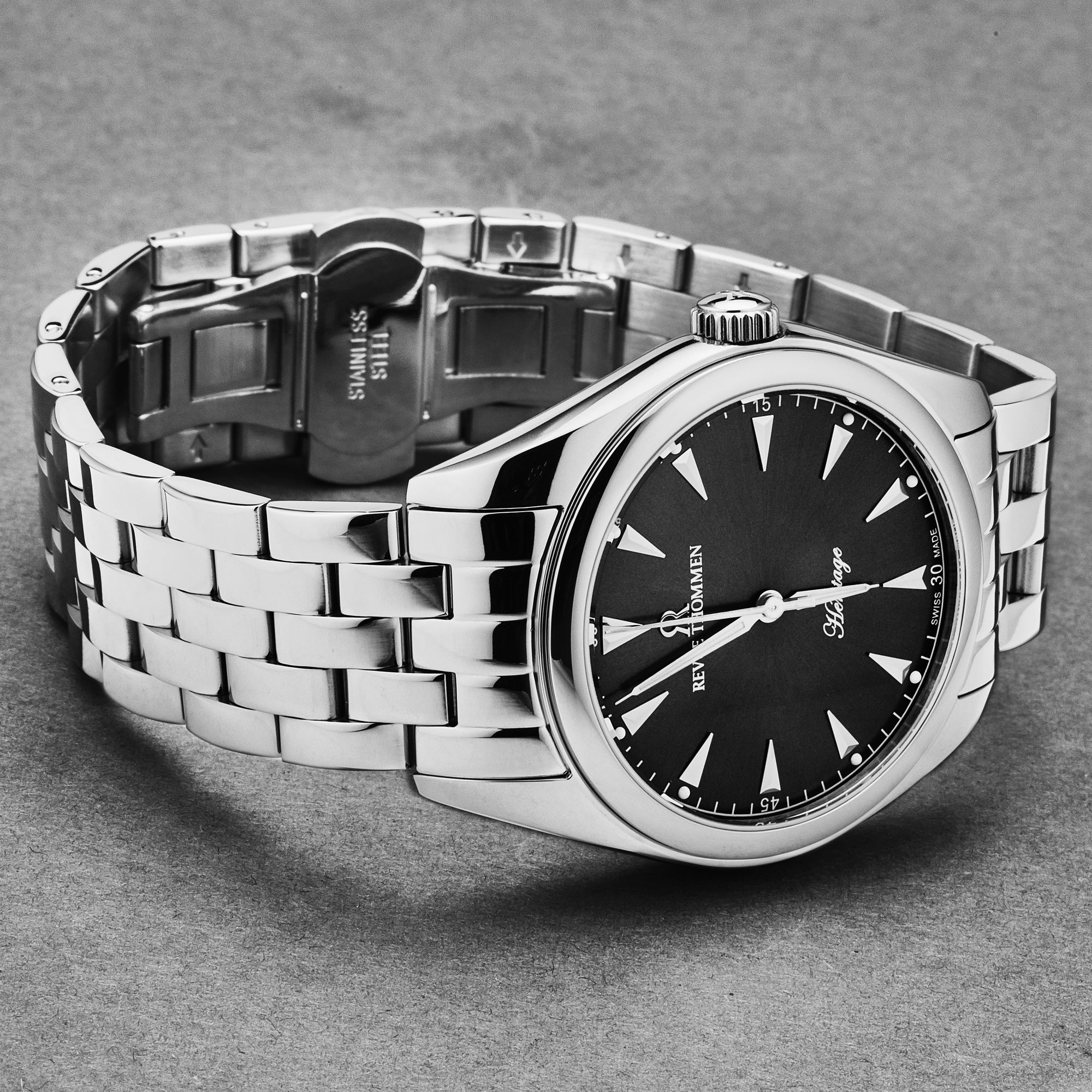 Heritage 21010.2138 / Black | Black Dial