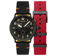 Spirit Of Tuskegee Chronograph Limited Edition Limited Edition Black / Leather | Black Dial