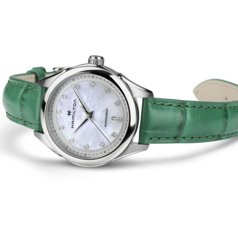 Jazzmaster Green/SS | Mother of Pearl Dial