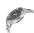 Jones Swiss automatic SW200 single handed watch Gray Silver | Gray Dial