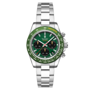 Accelero Chronograph Chronograph Green Dial / Stainless Steel Bracelet Green Dial