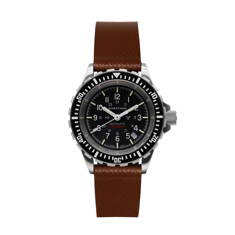 STRAP, 20mm, ITALIAN LEATHER, CROSS HATCH, STEEL BUCKLE, COGNAC, STANDARD ITALIAN LEATHER, CROSS HATCH