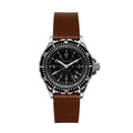 STRAP, 20mm, ITALIAN LEATHER, CROSS HATCH, STEEL BUCKLE, COGNAC, STANDARD ITALIAN LEATHER, CROSS HATCH