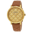 Vogue-462.02 Tan Leather | Gold Dial