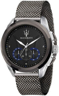 TRAGUARDO Black / Stainless Steel Black Dial