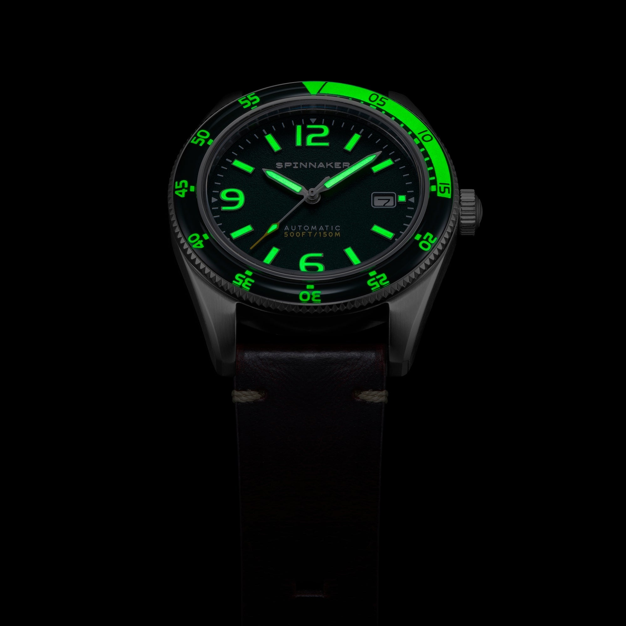 Fleuss Gray / Leather | Gray Dial