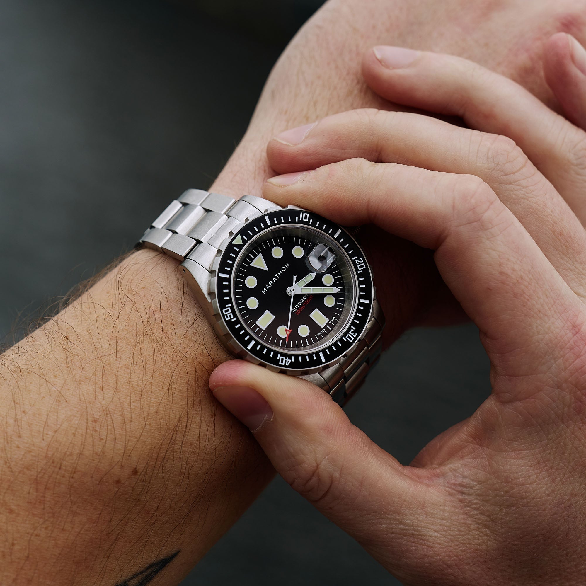 41mm OSAR-D Type I - Diver's Automatic 41mm OSAR-D ON RUBBER STRAP