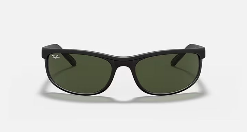 PREDATOR 2 MENS / BLACK-MATTE BLACK-CRYSTAL GREEN