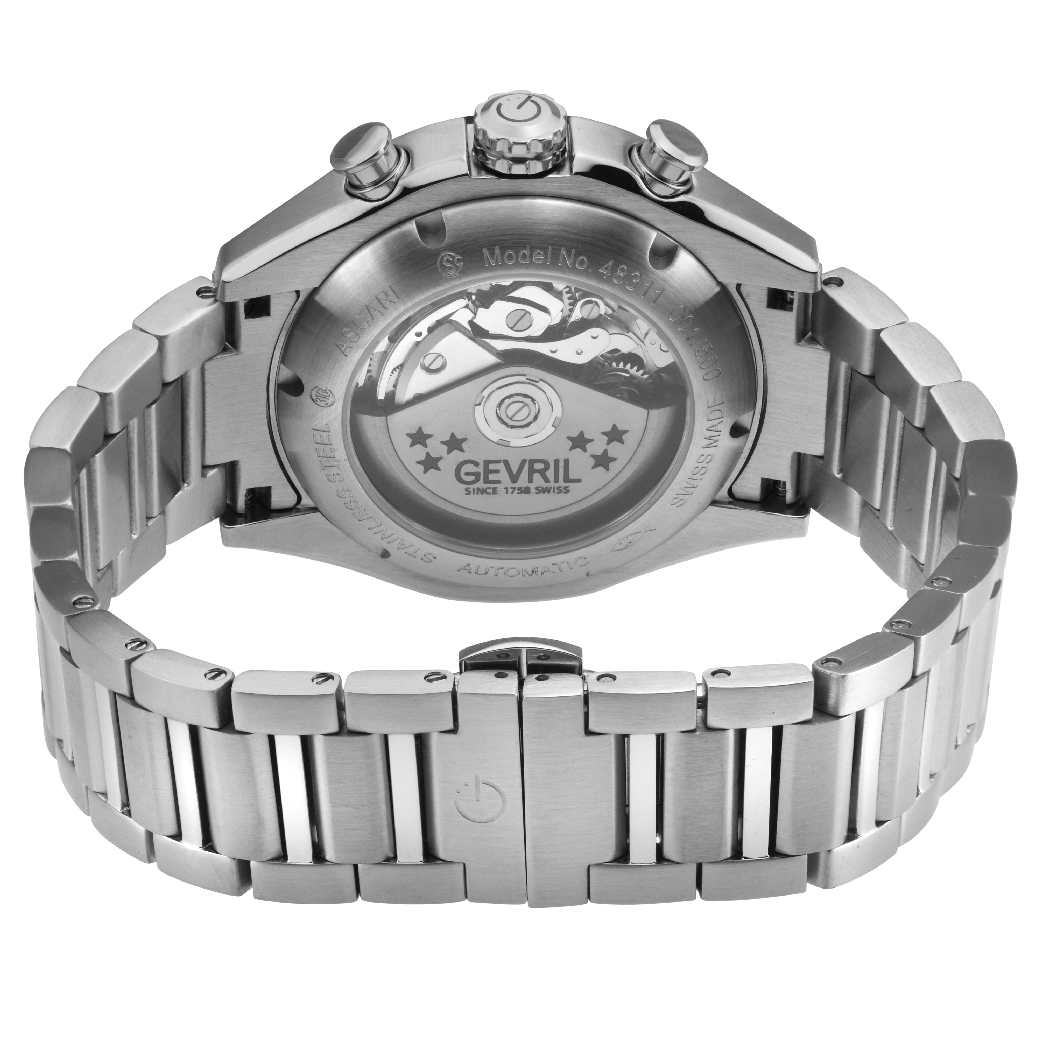 Ascari - Chronograph Swiss made Automatic Chrono Sellita SW500