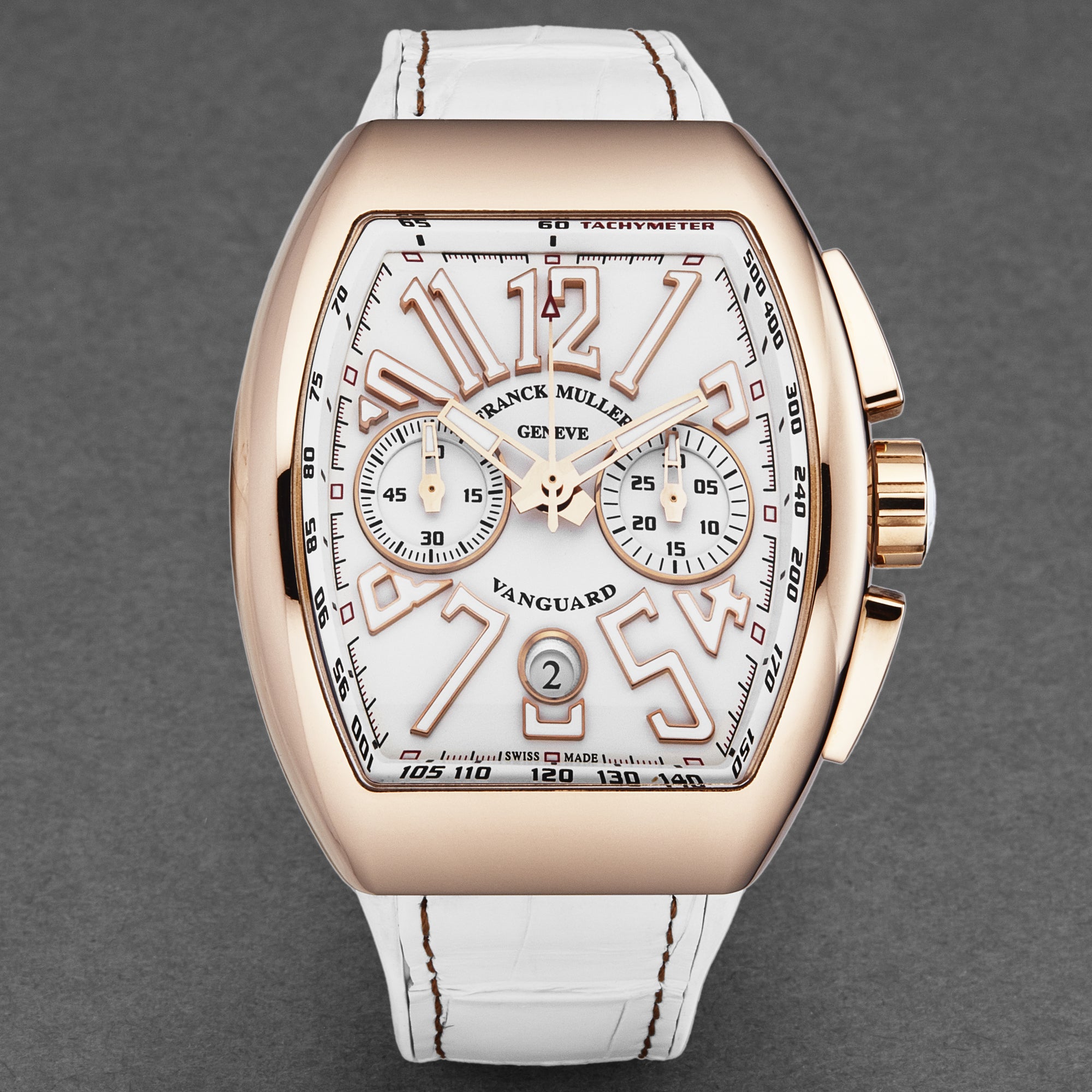 Vanguard 45CCGLDWHTWHT / White | White Dial