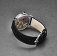 Agathon FAB-211 / Silver/Blue Enamel | Silver / Blue Dial