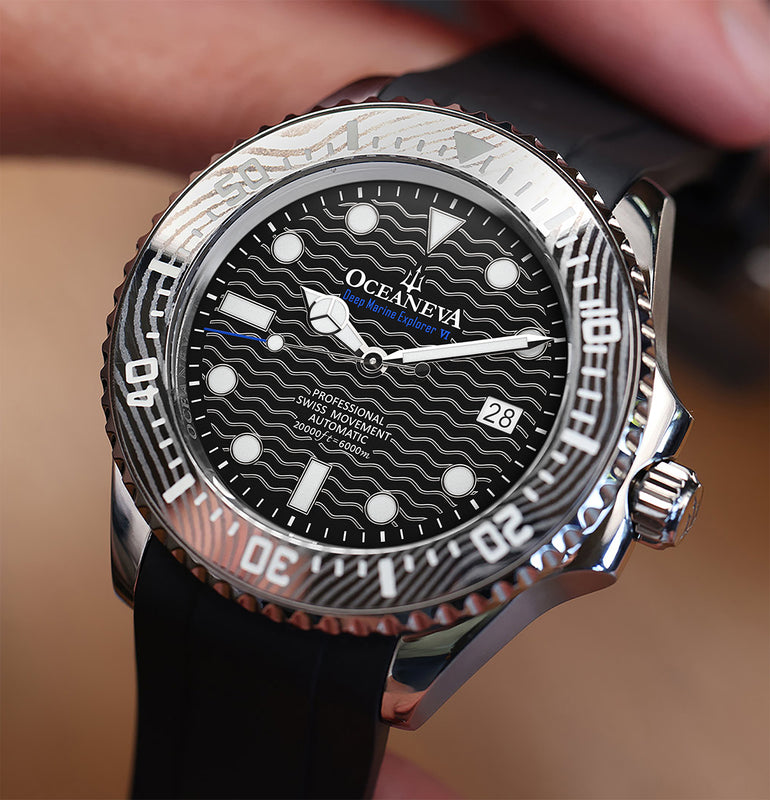 Deep Marine Explorer VI 6000m Grade 5 Titanium 6000m/BlackDial | Black Dial