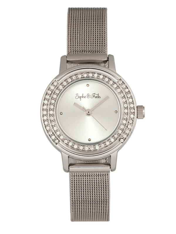 Cambridge w/ Swarovski Crystals Silver | Silver Dial