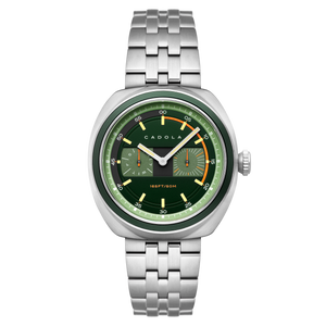 Giulia Calendar Green /Stainless Steel | Green Dial