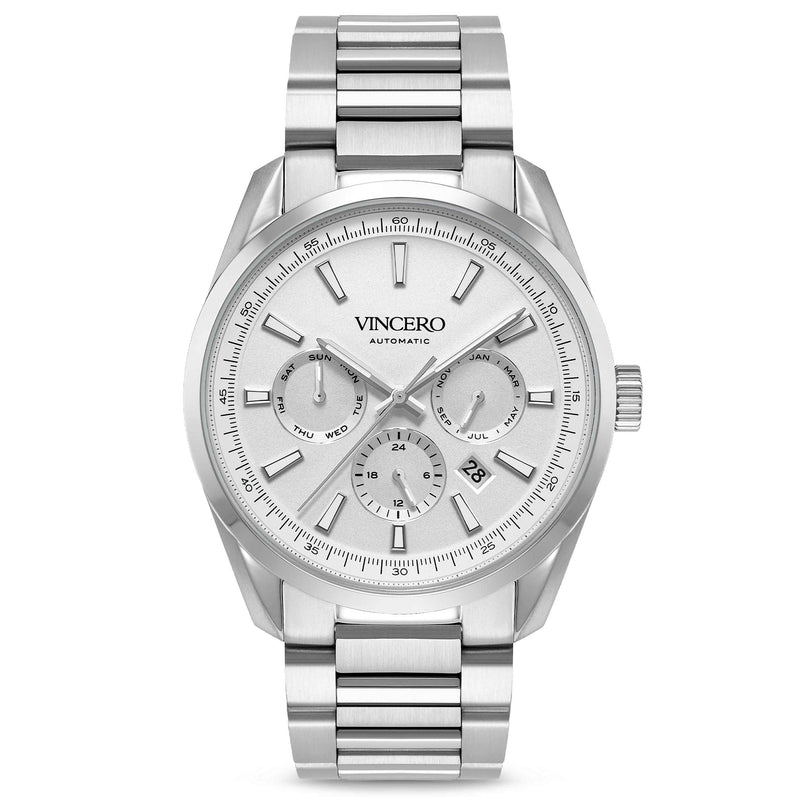 THE RESERVE AUTOMATIC - GRAY/SILVER Gray/Silver | White Dial