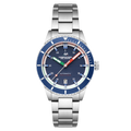 SCILLA AUTOMATIC BLUE / STAINLESS STEEL | Blue Dial