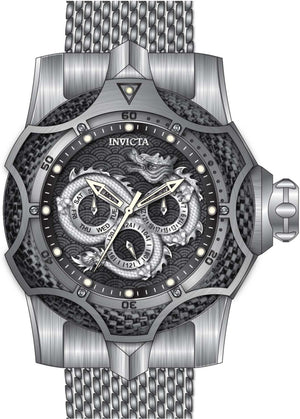 Venom 53mm / Black / Silver | Black Dial
