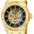 Gotham - Skeleton Swiss Automatic Movement Skeleton Dial, IPYG Bracelet | Skeleton Dial