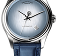 M02-5 Light blue/leather | Blue Dial