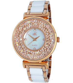 PISA WHITE/ROSETONE | White Dial