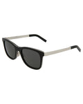 Core Black and Silver Frame, Grey Lens |  Dial