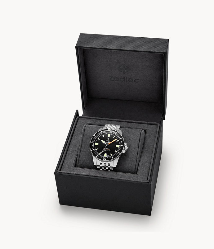 Super Sea Wolf Pro-Diver Automatic COS-C Certified Black Dial / Black Bezel | Black Dial