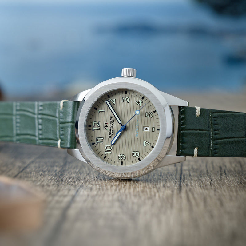 Aqua Sicura Japan Quartz Grey / Leather | Gray Dial