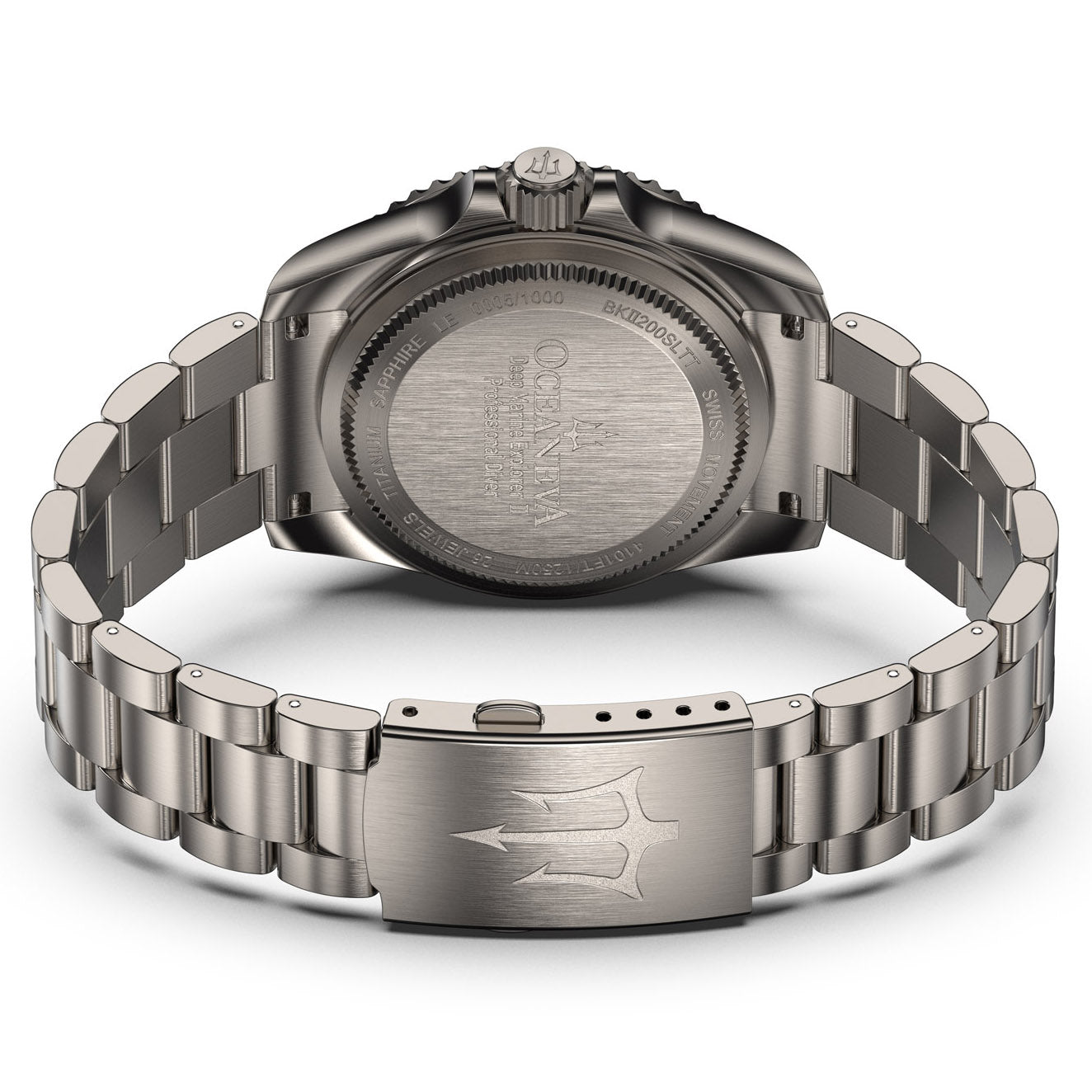 Titanium Deep Marine Explorer II Black/Copper Bezel | Copper Dial