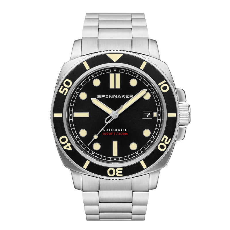 Hull Diver Black / Stainless Steel | Black Dial