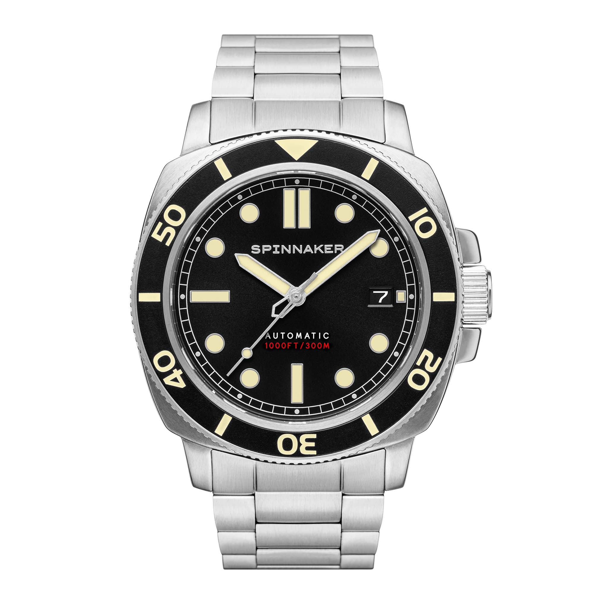 Hull Diver Black / Stainless Steel | Black Dial