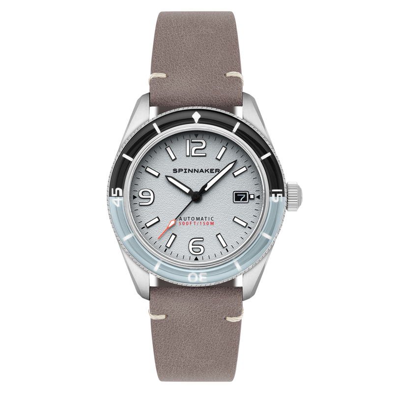Fleuss Automatic Grey / Leather | Grey Dial