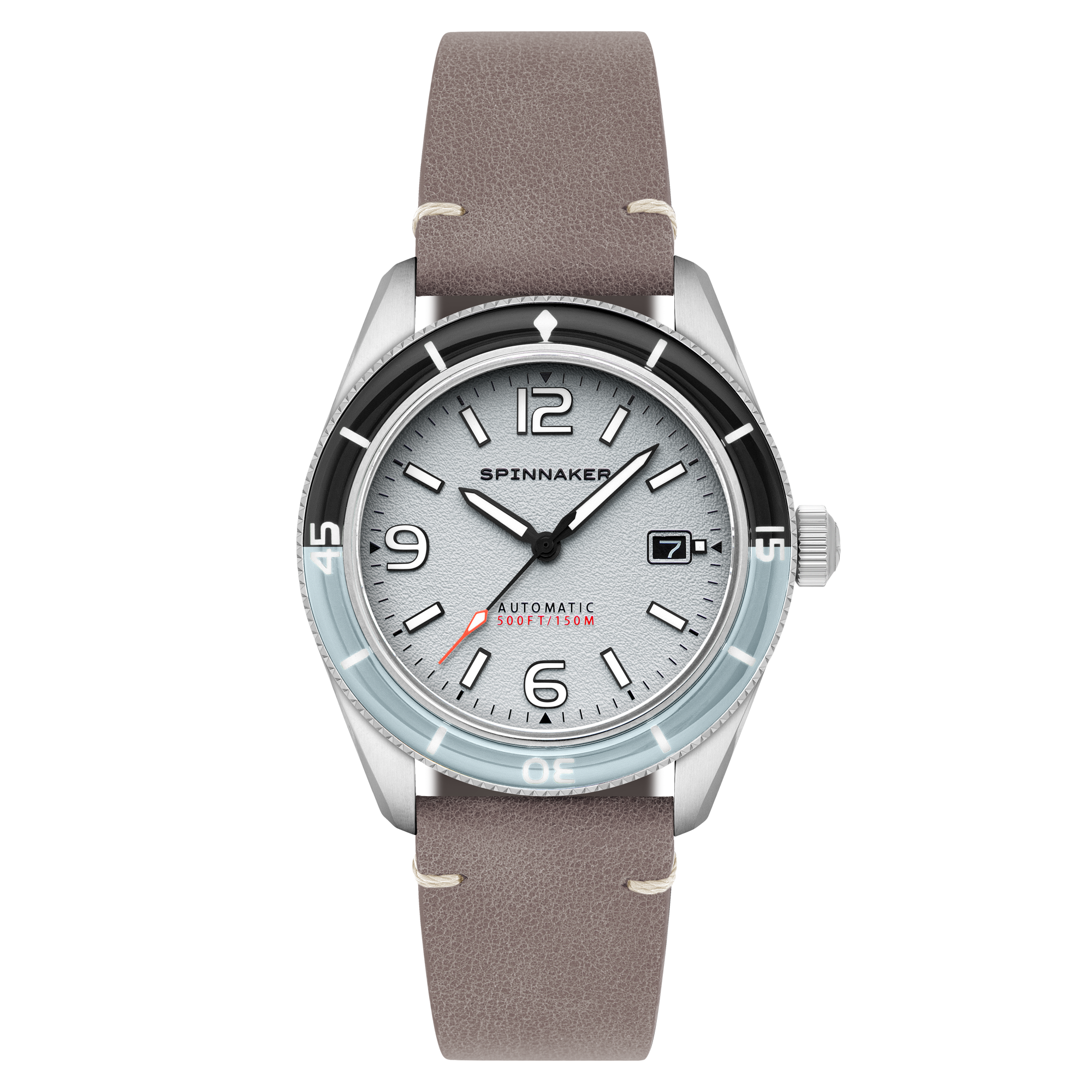 Fleuss Automatic Grey / Leather | Grey Dial