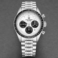 Aviator 17000.6132 / Silver | Silver Dial