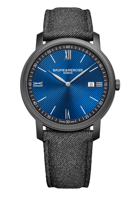 Classima Blue / Grey Fabric | Blue Dial