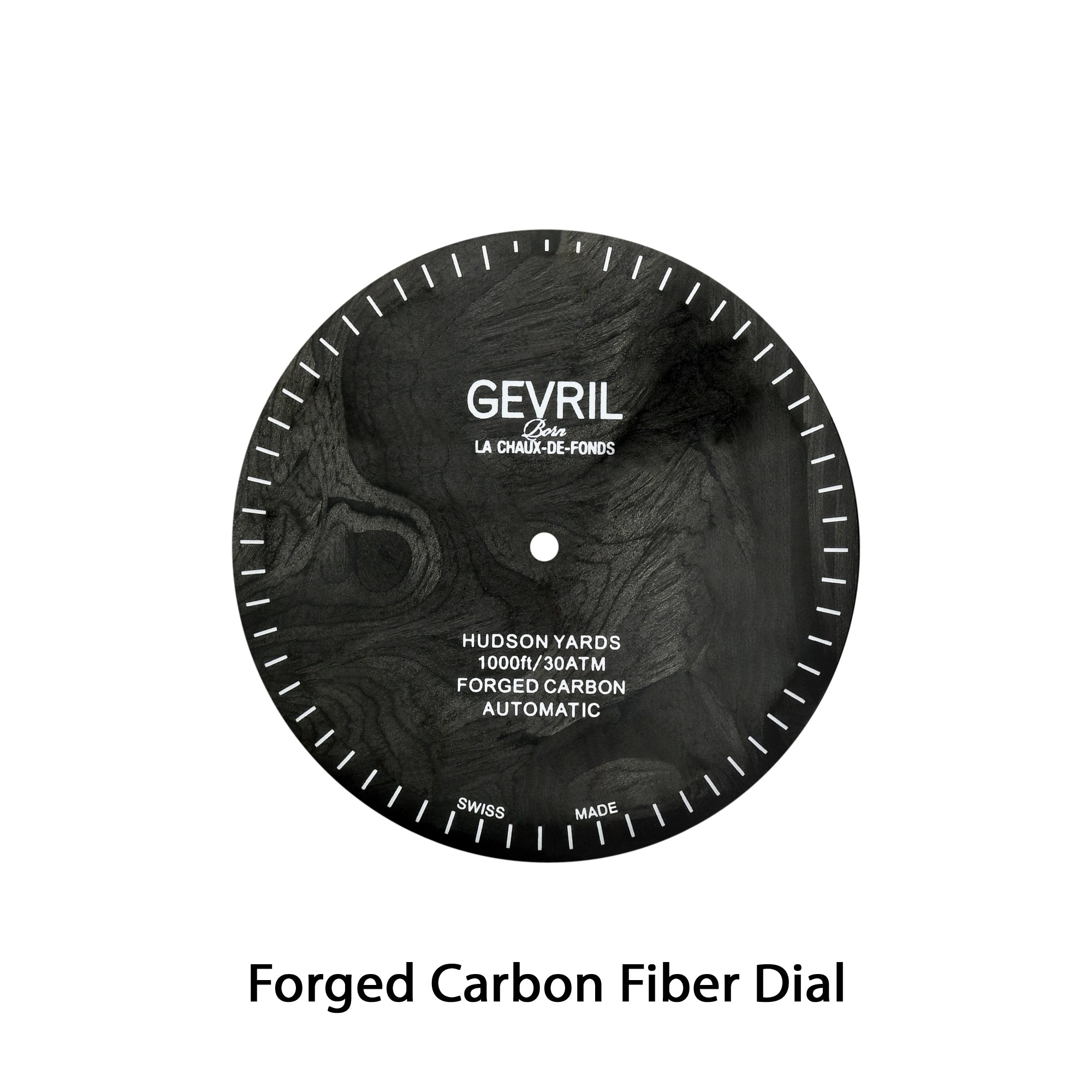Hudson Yards -Forged Carbon Fiber Swiss Automatic SW200-1 - Forged