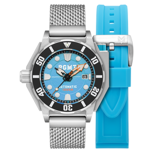 TORPEDO AUTOMATIC DIVER BLUE / STAINLESS STEEL Blue Dial