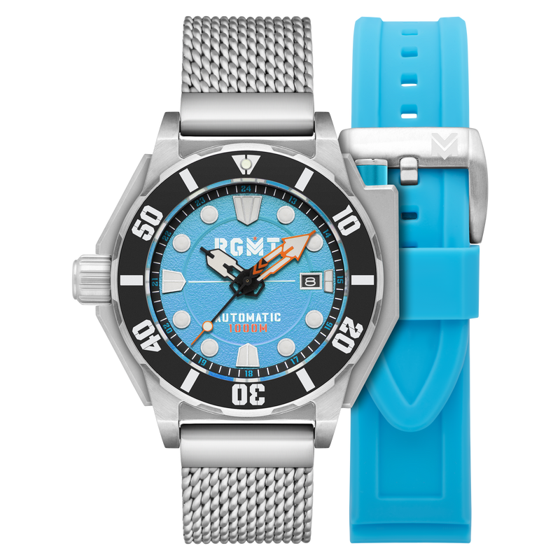 TORPEDO AUTOMATIC DIVER BLUE / STAINLESS STEEL Blue Dial