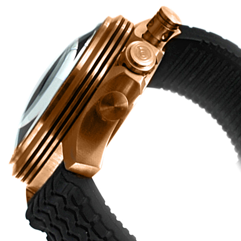 Hemi Black/Rose Gold | Black Dial
