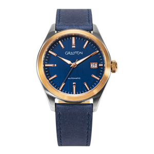Elegant Sport Blue / Leather Blue Dial