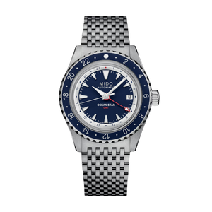 Ocean Star GMT Blue / Stainless Steel | Blue Dial