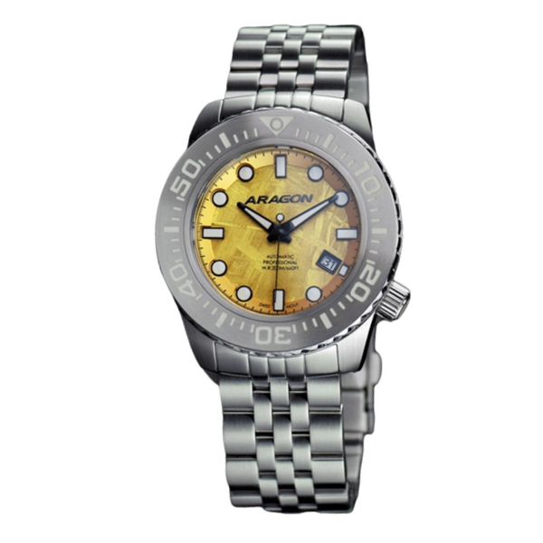 EVO Meteorite Swiss Automatic Limited Edition Meteorite Dial - Gold | Gold Dial