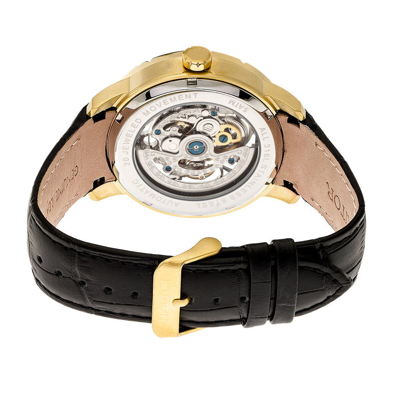 Ryder Black/Gold Black Dial