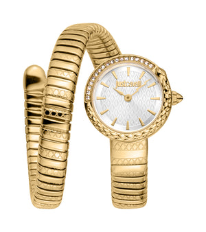 Snake 22mm / Silver / Gold Silver Dial